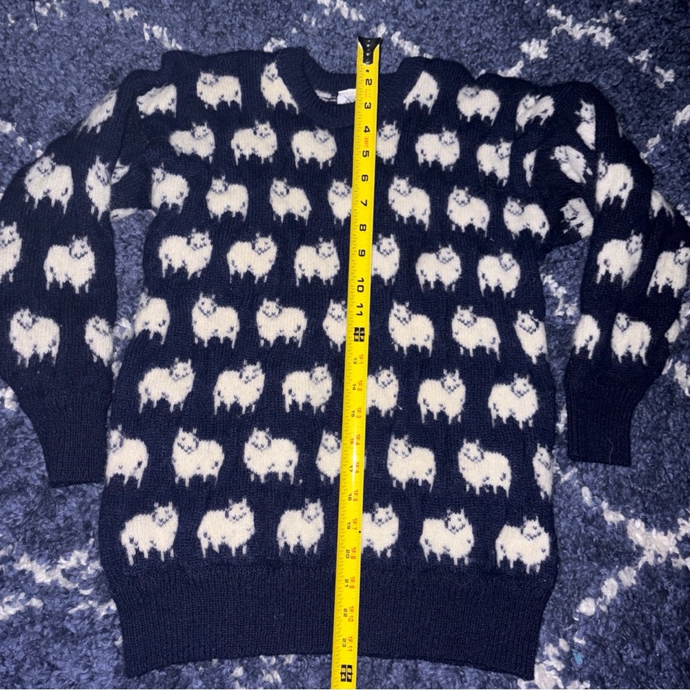 Merino Wool with Alpaca Sheep Jumper for Children Handmade Organic Kids Sweater